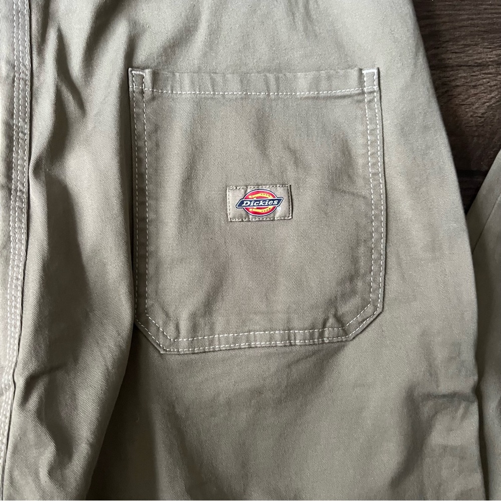 Dickies Women's Khaki Workwear Overalls - Picture 5 of 7